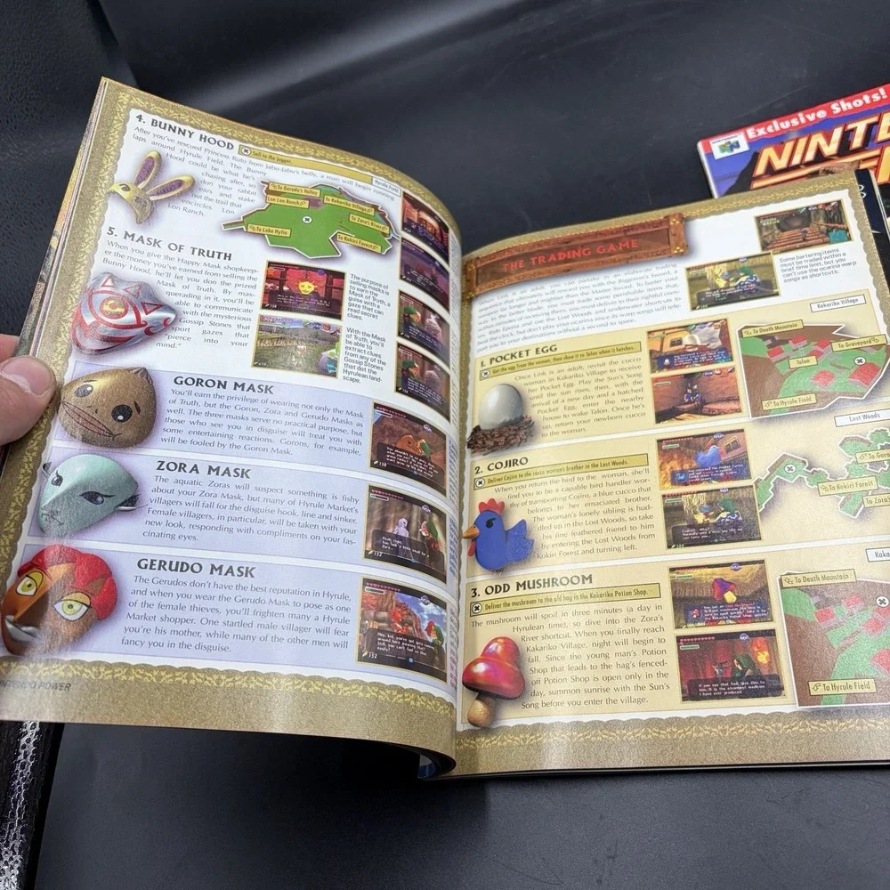 Nintendo Power Magazine Lot of 2 - Volume 119 Volume 117 Zelda Super Smash Bros